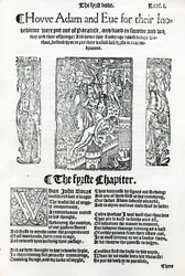 Die Geschichte von Adam und Eva aus Boccaccios 